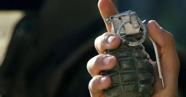 Granada defensiva encontrada em Setúbal destruída por equipa especializada da PSP