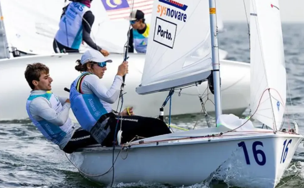 Portugueses vice-campeões europeus de vela 470 