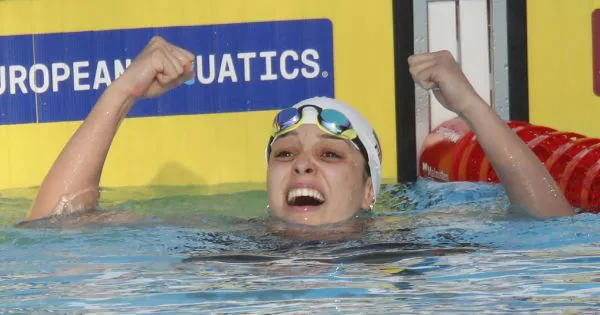  Camila Rebelo conquista o ouro nos 100 metros costas dos Jogos do Mediterrâneo 
