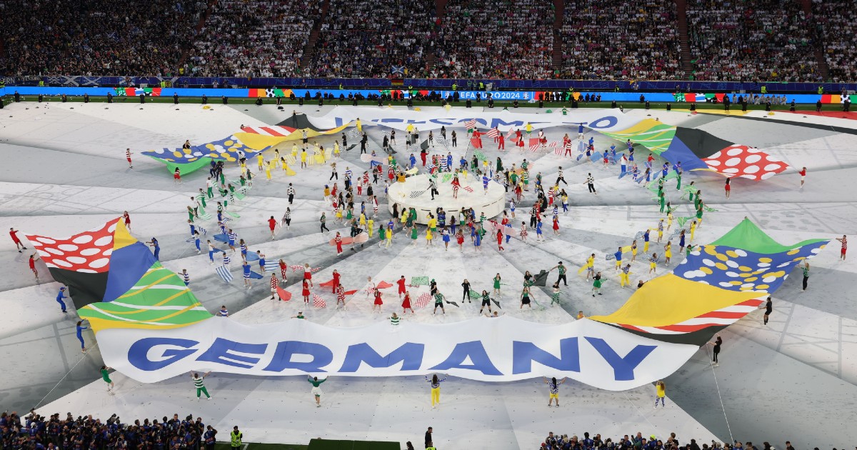 Abertura do Euro2024 com cor, msica e homenagem a Beckenbauer