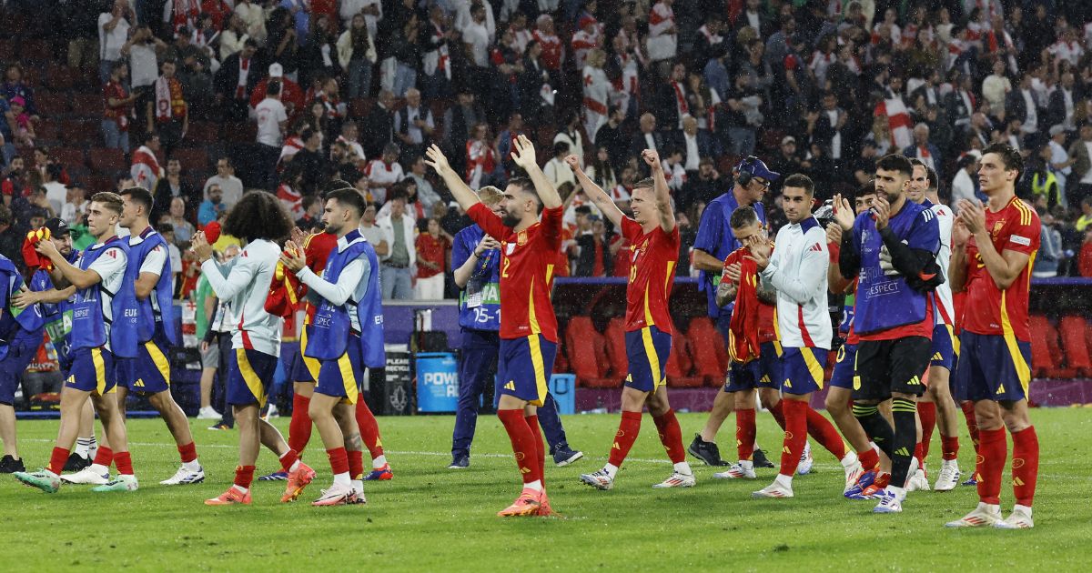 Espanha vence a Gergia e tem encontro marcado com a Alemanha nos 'quartos'