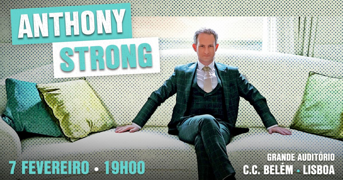 Anthony Strong em Portugal com a Smooth FM Anthony Strong em Portugal com a Smooth FM