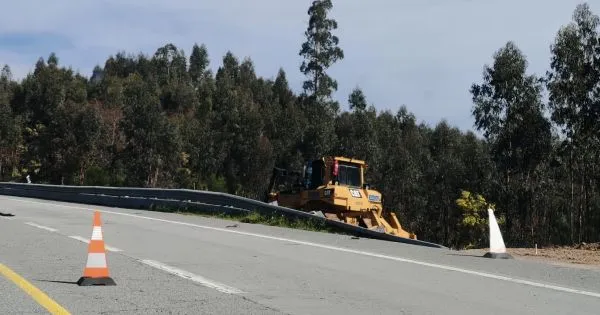 Terminaram os trabalhos na Autoestrada A21. Circulação restabelecida