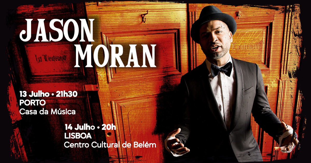 Jason Moran ao vivo em Portugal Jason Moran ao vivo em Portugal