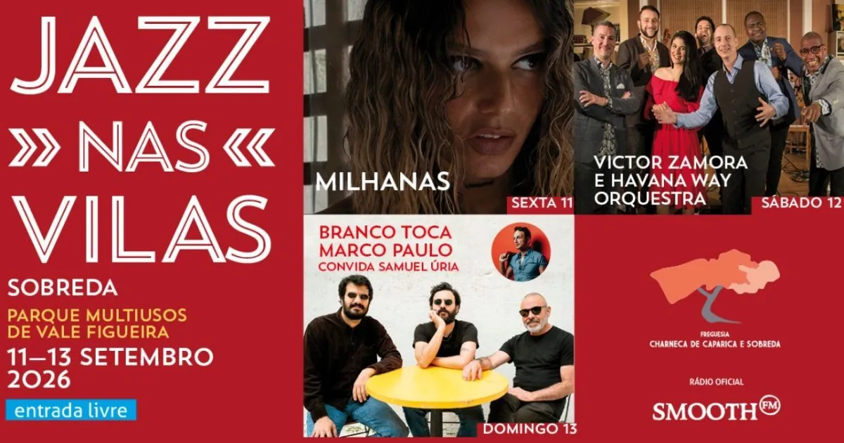 O Jazz nas Vilas está de volta antes do verão acabar