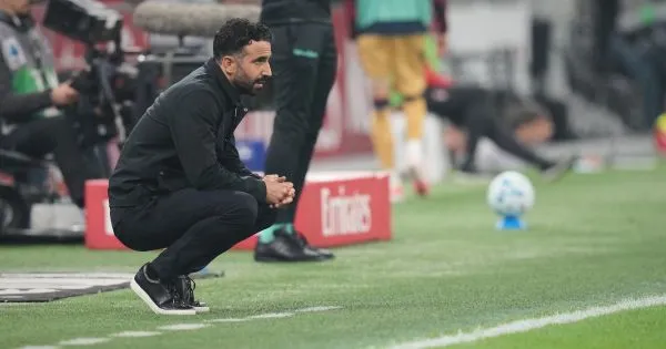 Ruben Amorim perde pela primeira vez na liga italiana