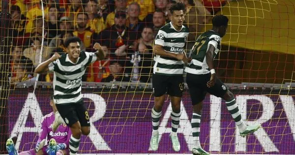 Sporting vence Lens e Suárez faz história na Champions. Veja os golos